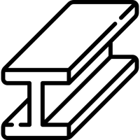 pictogramme d'un bloc d'acier