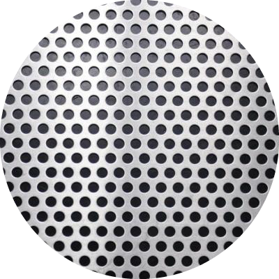 plaque aluminium perforé